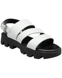 Lotus - 'Xena' Leather Slingback Sandals - Lyst
