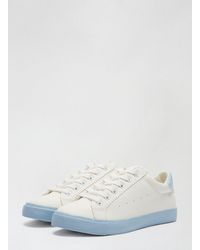 Dorothy Perkins - White And Blue Inara Trainers - Lyst