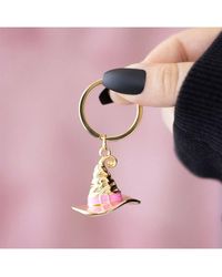 KDMD - Good Witch Alloy Witch Hat Keyring - Lyst