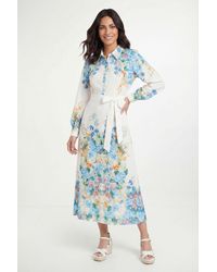 Wallis - Summer Floral Western Shirt Dress - Lyst