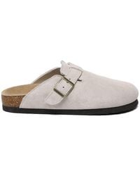 EverAu Australia - Pintail Leather Comfort Clog Sandals - Lyst