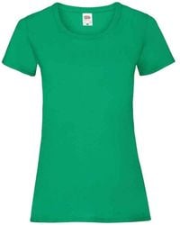 Fruit Of The Loom - Valueweight Heather Lady Fit T-Shirt - Lyst
