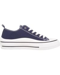 Absolute Footwear - Childrens Low Top Lace Up Canvas Pumps With Chunky Sole - Lyst