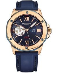 Stuhrling - Edwardian Automatic 4018 44Mm Skeleton - Lyst