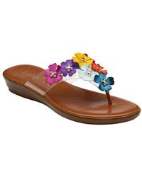 Lotus - Multi-coloured 'brittany' Toe-post Sandals - Lyst