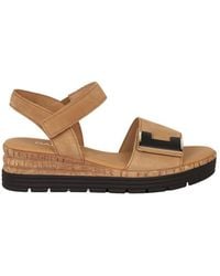 Gabor - 'Shout' Wedge Heel Sandals - Lyst