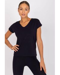 Love Lace - Straight Cut Heart Neck Short Sleeve T-Shirt - Lyst