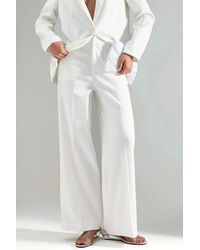 Hiccup - High Waist Straight Leg Bengalin Pants - Lyst