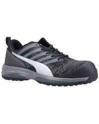 PUMA - 'Charge Low' Textile Safety Trainers - Lyst