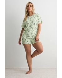 Yours - Dalmatians Short Sleeve Pyjama Set - Lyst