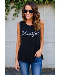 KDMD - Summer Casual Tank Top Cap Sleeve Scoop Neck Daily - Lyst