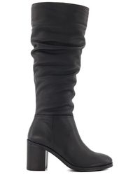 Dune - 'truce 2' Leather Knee High Boots - Lyst