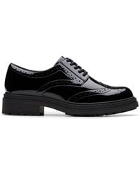 Clarks - Orinoco3 Derby Patent Derby Shoes, Lace Up - Lyst