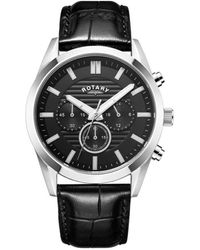 Rotary - Gs_multi 1 Stainless Steel Classic Analogue Watch - Gs00505/04 - Lyst