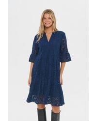 Saint Tropez - Zanna Short Sleeve Dress - Lyst