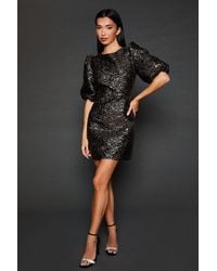Dorothy Perkins - Dp Luxe Jacquard Mini Dress - Lyst
