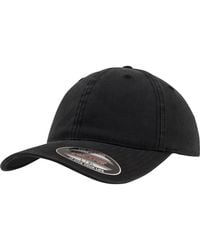 Flexfit - Garment Washed Cotton Dad Baseball Cap - Lyst