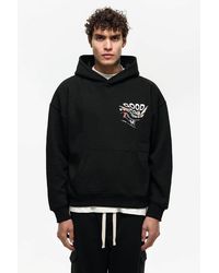 Good For Nothing - Oversized Cotton Blend Printed Hoodie - Lyst
