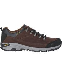 Trespass - Falark Vibram Leather Walking Shoe - Lyst