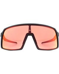 Oakley - Shield Matte Black Prizm Trail Torch Sunglasses - Lyst