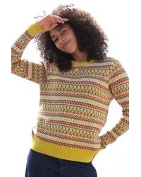 Kite - Fair Isle Puncknowle Knit Jumper - Lyst