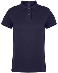 Asquith & Fox - Plain Short Sleeve Polo Shirt - Lyst
