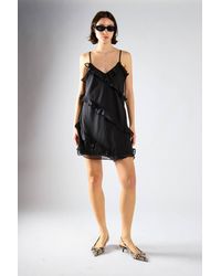 Shnoo - Waterfall Ruffle Mini-Dress - Lyst