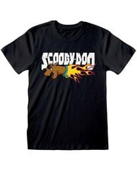 Scooby Doo - Scooby Flaming T-Shirt - Lyst
