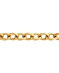 Jewelco London - Plated Steel Candy Twist Belcher Chain Necklace 12.5Mm 18" - Lyst