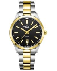 Rotary - Oxford Stainless Steel Classic Analogue Quartz Watch - Gb05521/04 - Lyst