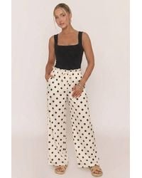 Rebellious Fashion - Print Wide Leg Trousers - Lyst