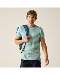 Regatta - Benlin Striped Short Sleeved T-Shirt - Lyst