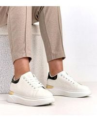 KDMD - Modern Platform Sport Shoes Round Toe Lace Up Comfort - Lyst