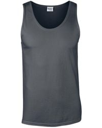 Gildan - Softstyle Plain Tank Top - Lyst