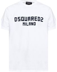 DSquared² - Milano Short Sleeve Round T-Shirt - Lyst