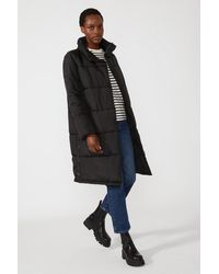 PRINCIPLES - Funnel Padded Coat - Lyst