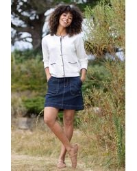 Kite - Bradpole Denim Skirt - Lyst