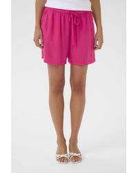 Kaffe - Kamilia Drawstring Waist Shorts - Lyst