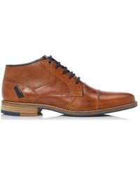 Dune - 'carls' Leather Smart Boots - Lyst
