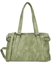 Enrico Benetti - Emma Two Handle Faux Leather Shoulderbag - Lyst