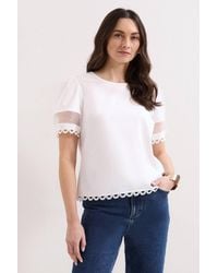 Phase Eight - Rebecca Detail Top - Lyst