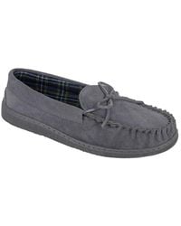 Mokkers - Adie Suede Moccasin Slippers - Lyst
