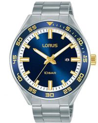 Lorus - Heritage Stainless Steel Classic Analogue Quartz Watch - Rh933nx9 - Lyst
