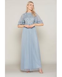 Amelia Rose - Embellished Maxi Dress - Lyst
