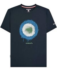 Lambretta - Spray Logo T-Shirt - Lyst