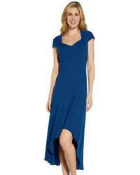 Adrianna Papell - Divine Crepe High Low Dress - Lyst