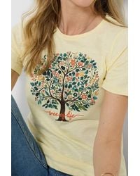 Joe Browns - Floral Tree Print Graphic Tee - Lyst