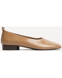 Linzi - Capsule Faux Leather Ballet Flats - Lyst