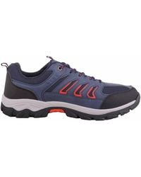 Absolute Footwear - Lace Up Wide Fitting Hiking Walking Trainer - Lyst