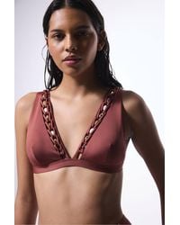 Penti - Astrid Deep V Bikini Top - Lyst